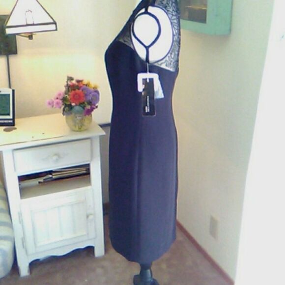 NWT Jones New York Black Evening Dress - Picture 4 of 13